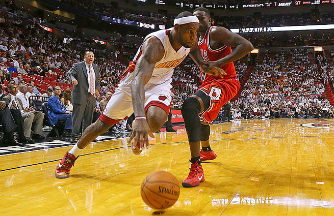 LeBron James didn't have to be great for the Heat to win, a scary thought for the league.
